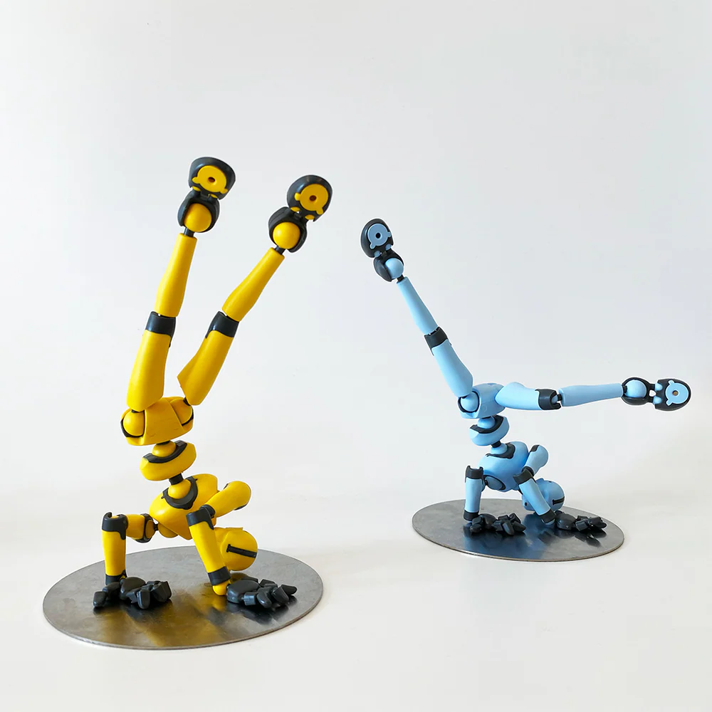 Stickybones ダークストーム ブルースカイ 2体 可動フィギュア